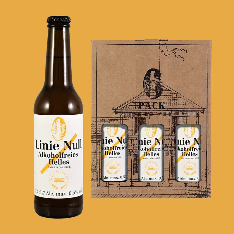 Linie 0 - alkoholfreies Helles 6x33cl