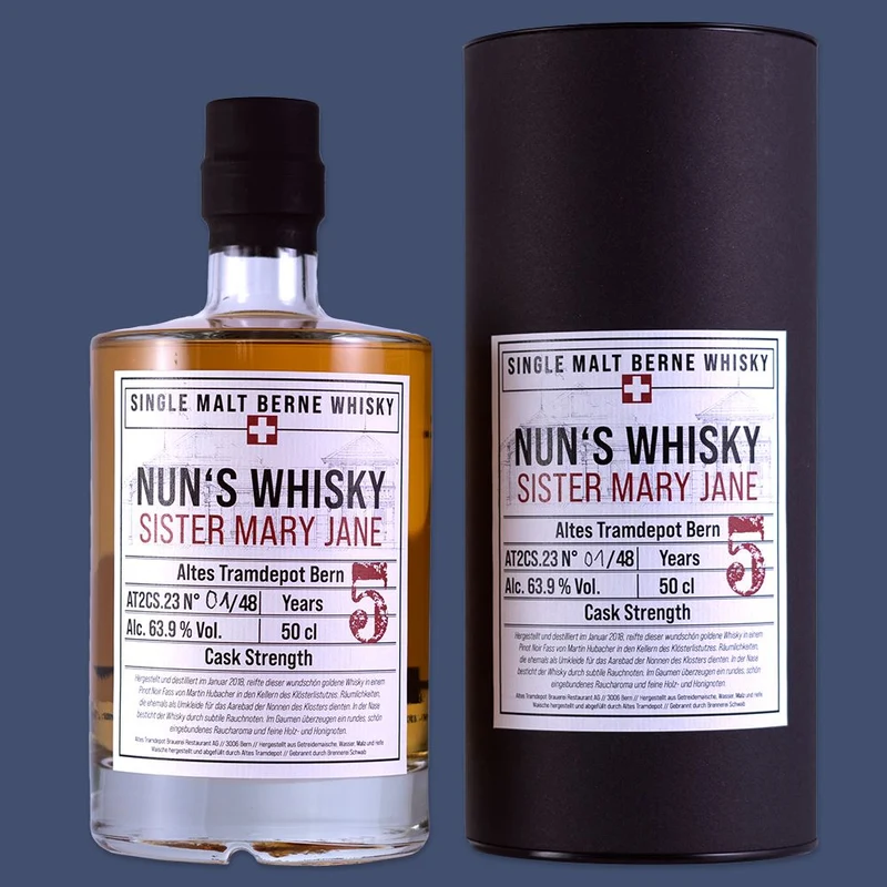 Nun's Whisky - Sister Mary Jane 5 Jahre Cask Strength (peated)