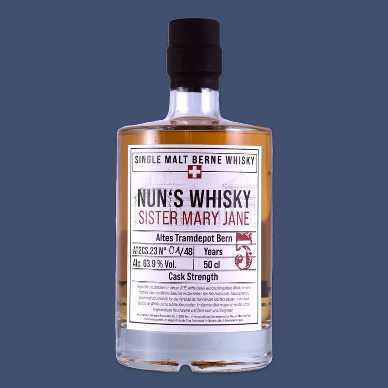 Nun's Whisky - Sister Mary Jane 5 Jahre Cask Strength (peated)