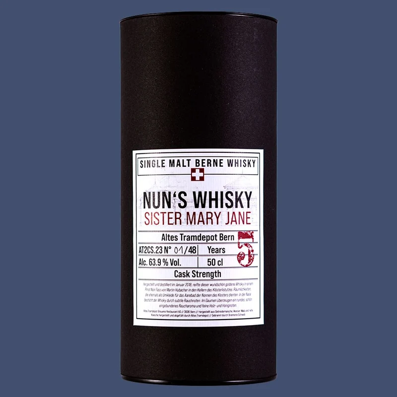 Nun's Whisky - Sister Mary Jane 5 Jahre Cask Strength (peated)