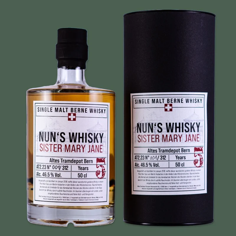 Nun's Whisky - Sister Mary Jane 5 Jahre (peated)