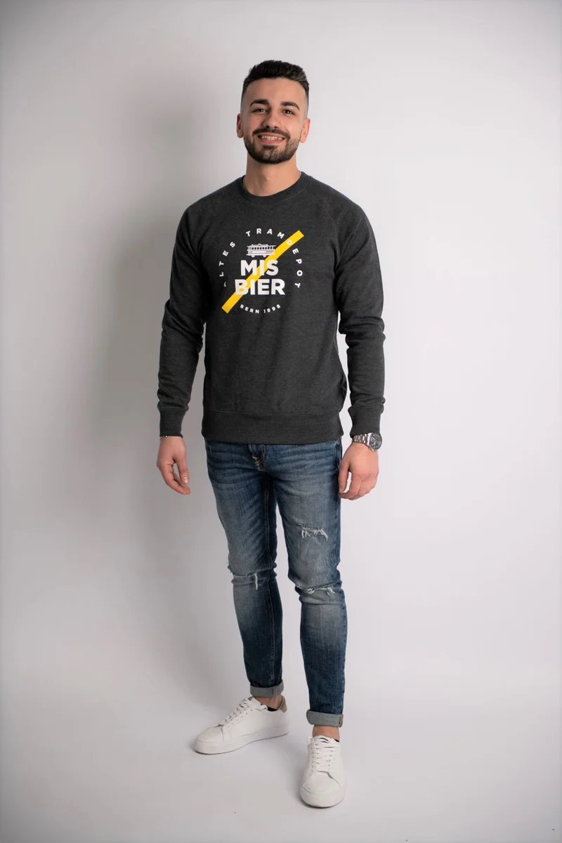 Pullover mit "Mis Bier" Logo