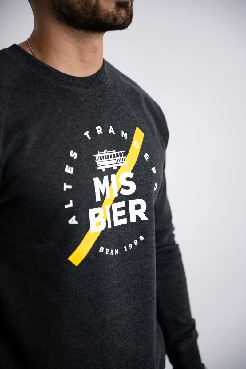 Pullover mit "Mis Bier" Logo