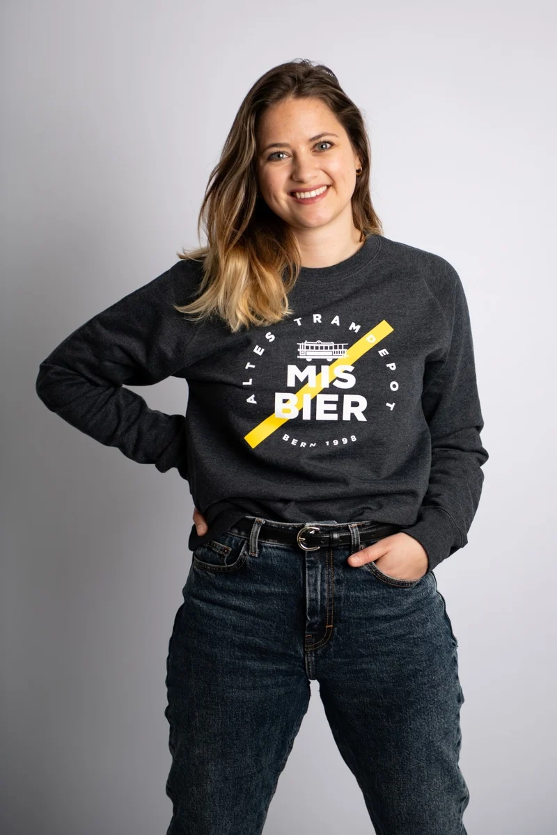Pullover mit "Mis Bier" Logo