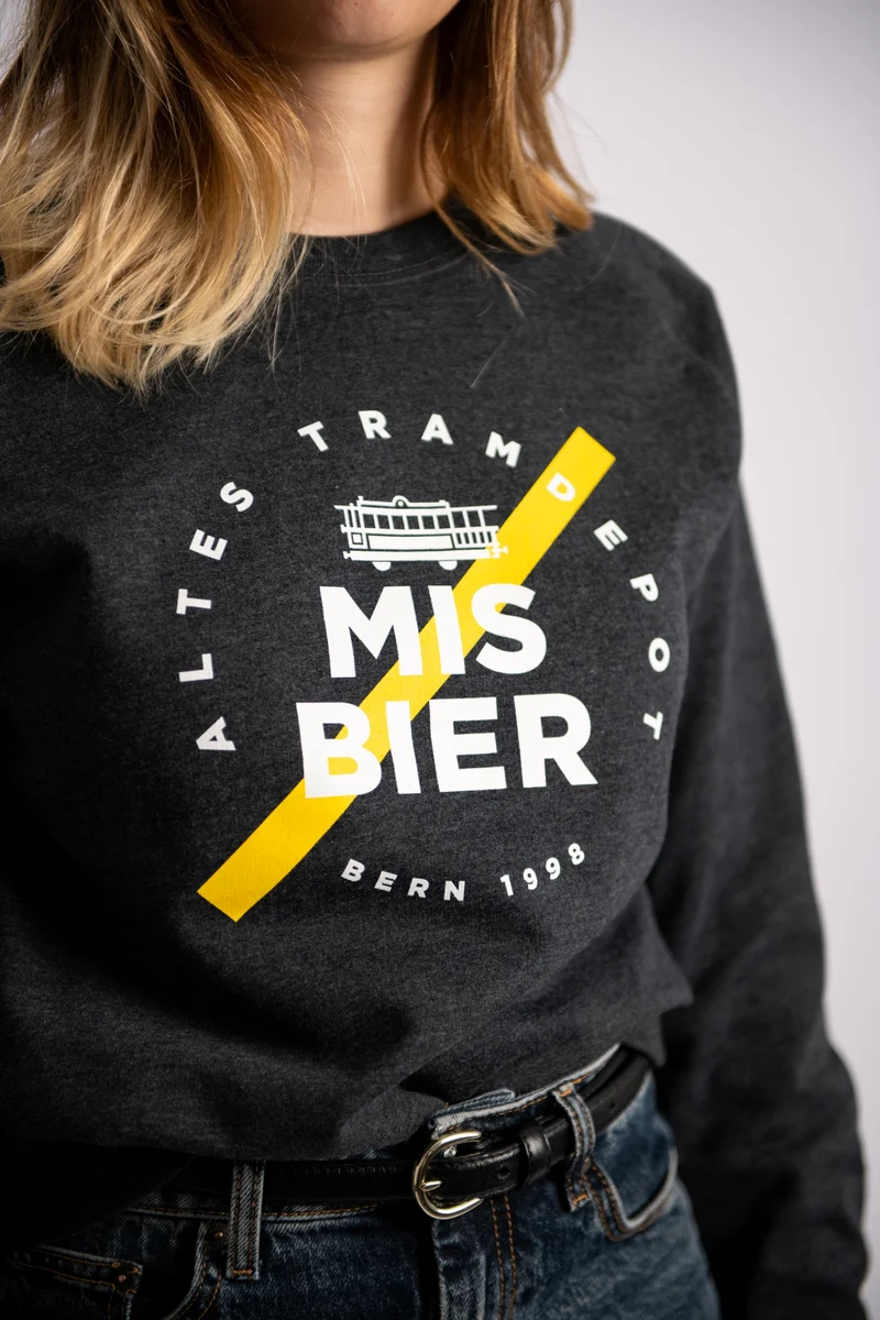 Pullover mit "Mis Bier" Logo