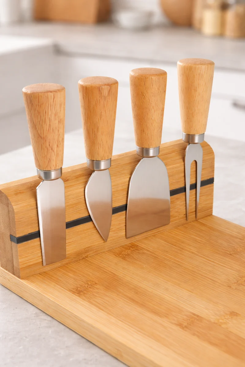 Cookinglife Käsemessenset 5-teilig - RVS - Schneiden und Servieren von Käse