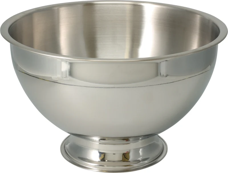 Cookinglife Champagne Eimer - Champagneschale - Gebürsteter Edelstahl ø 30 cm