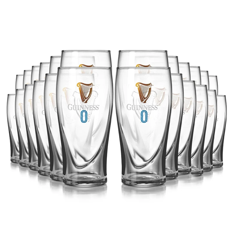 Guinness Pint 0 Gravity Glass - 24 Pack