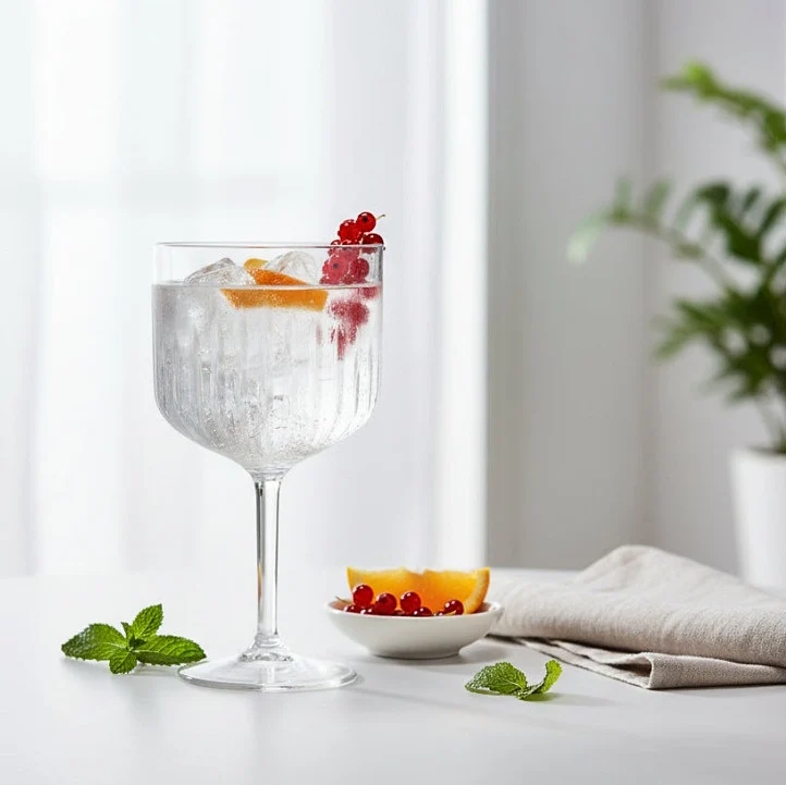 Kunststoffglas Longdrink Kelch Milano Gin | 2-er Set