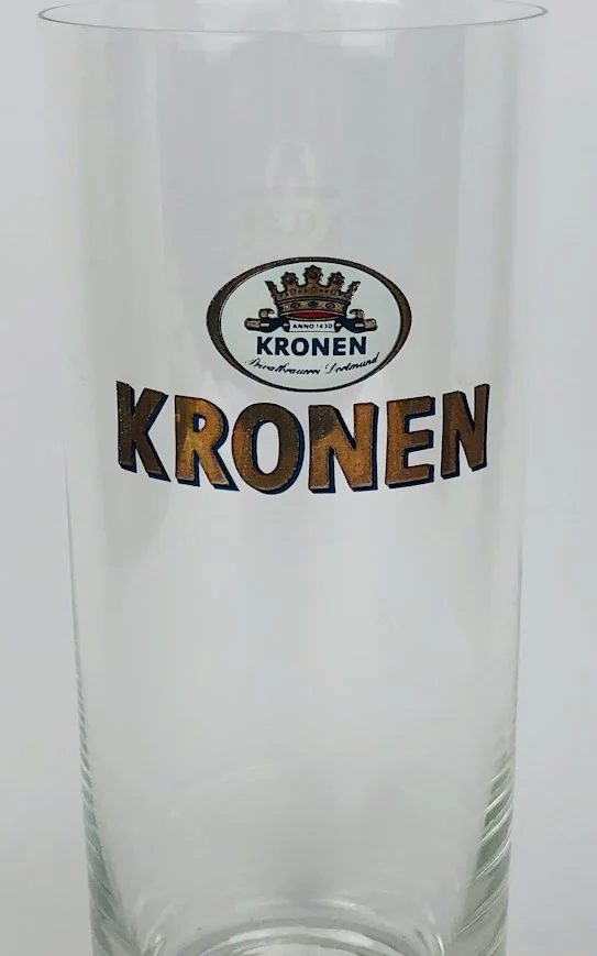 6 x Kronen Biergläser 0,3l