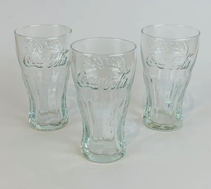 Coca Cola Gläser 0,15l - ( 3er Set )