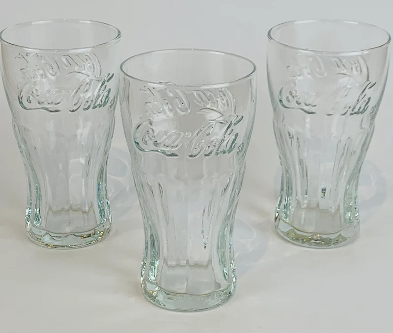 Coca Cola Gläser 0,15l - ( 3er Set )