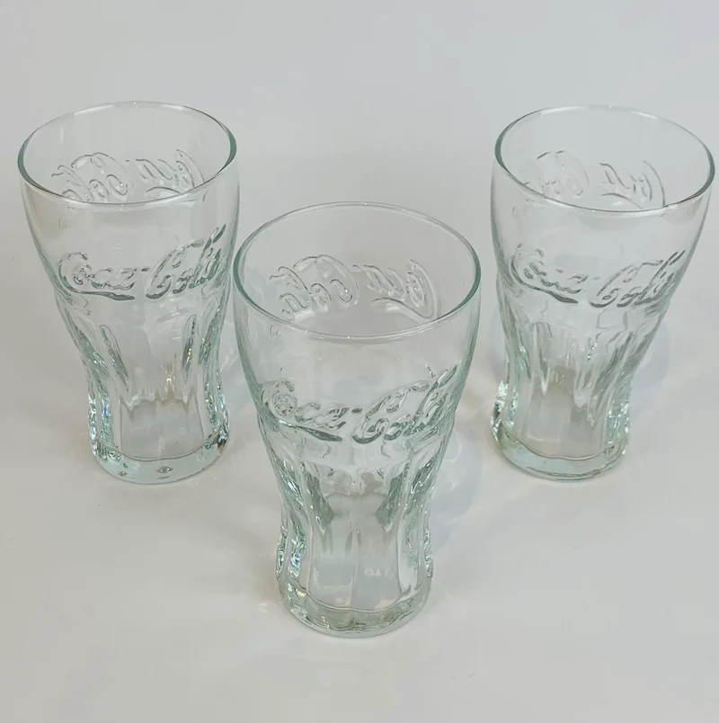 Coca Cola Gläser 0,15l - ( 3er Set )
