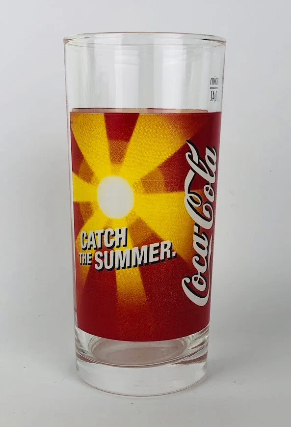 1 x Coca Cola Glas 0,4l "Catch The Summer "
