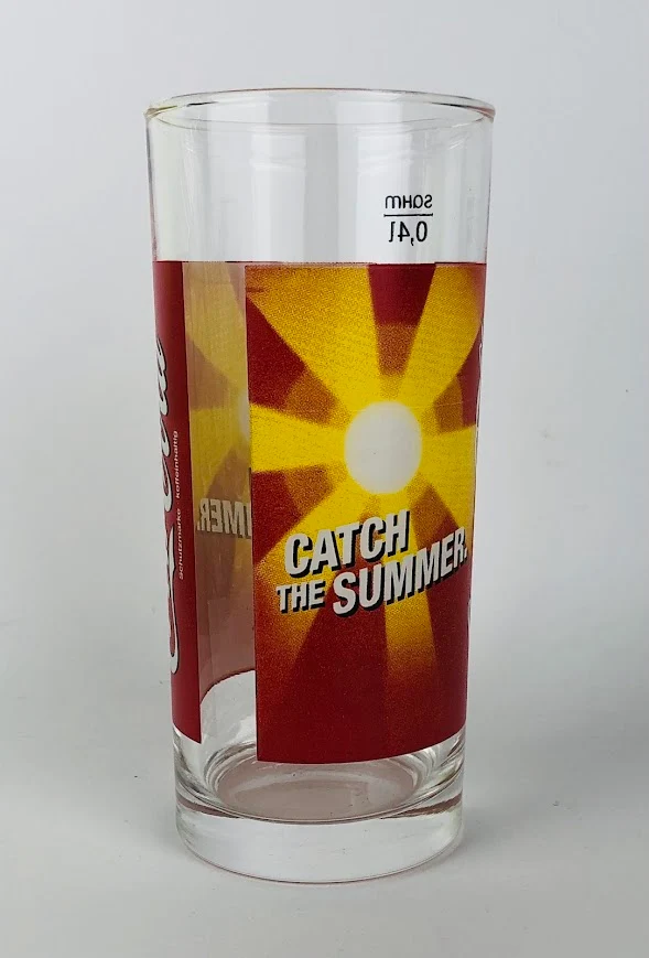 1 x Coca Cola Glas 0,4l "Catch The Summer "