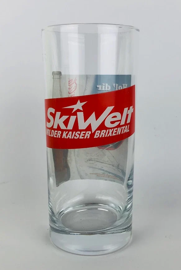 1 x Coca Cola Glas 0,5l " SkiWelt " " Wilder Kaiser Brixental "