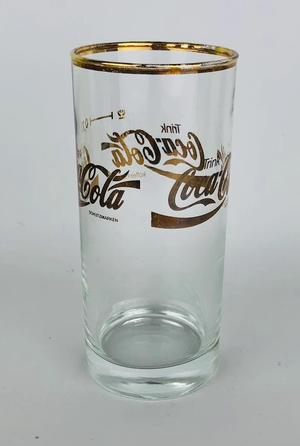 1 x Coca Cola Glas 0,2l