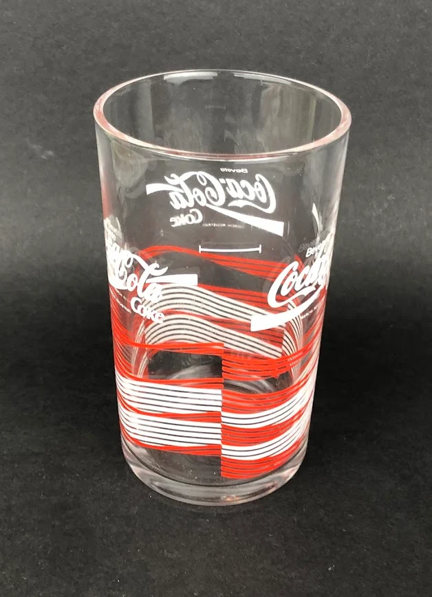 1 x Coca Cola Glas Ca. 0,2l