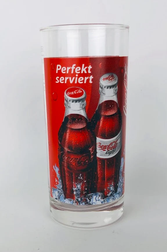 1 x Coca Cola Glas 0,25l