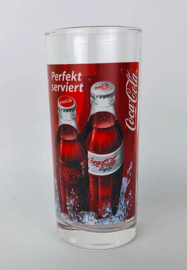 1 x Coca Cola Glas 0,25l