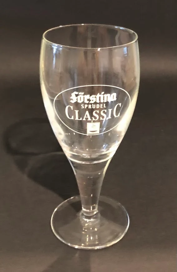 6 x Förstina Sprudel Classic Wasser Gläser Ca. 0,19l