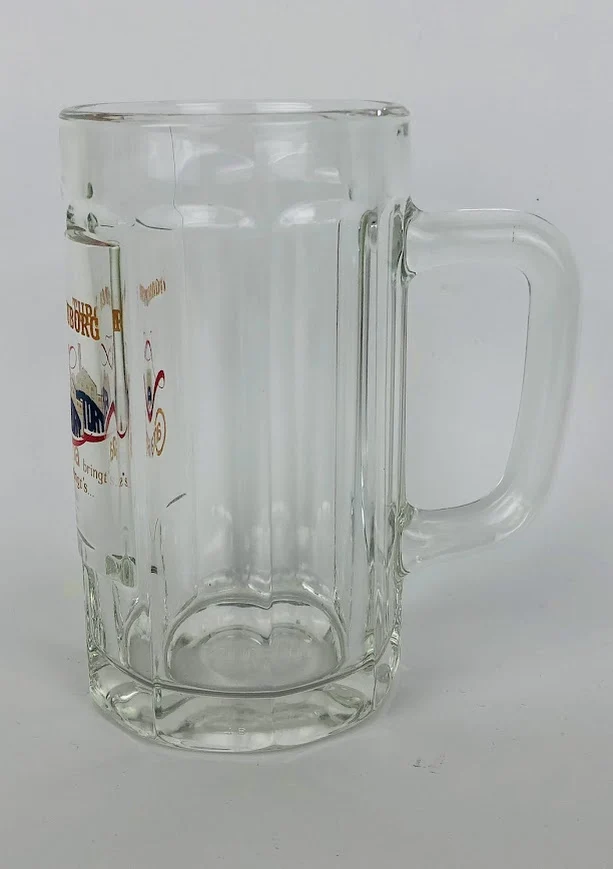 6 x Hannen / Tuborg Bierkrug Glas 0,2l
