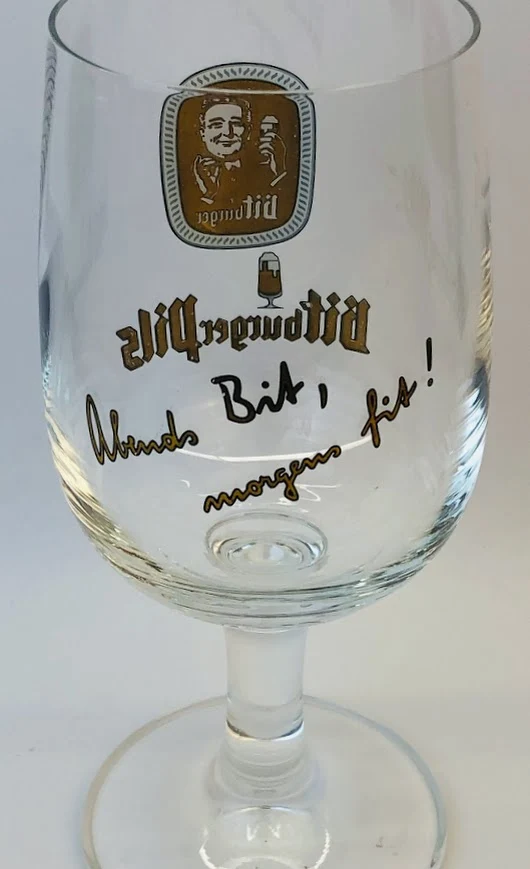 1 x Bitburger Glas 0,2l