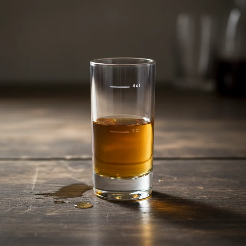 Kunststoffglas Schnapsglas Markierung auf 2 cl | 4 cl | 6-er Set