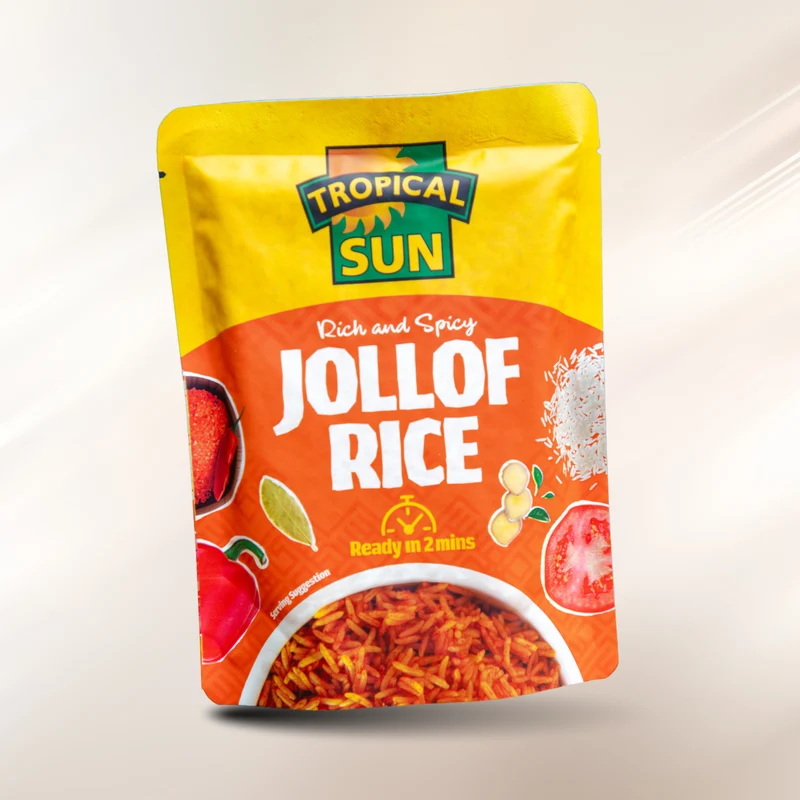 Tropical Sun Jollof Reis für Mikrowelle oder Pfanne