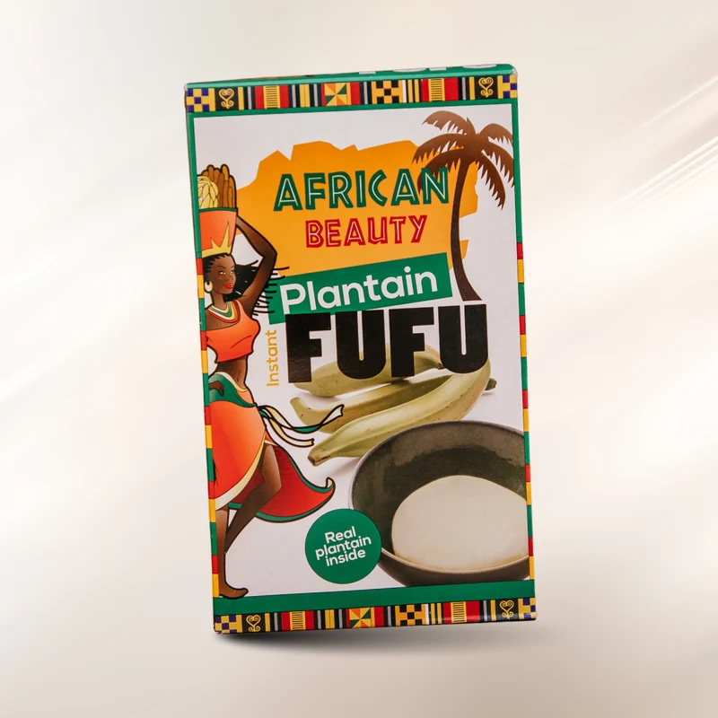 African Beauty Plantain Fufu - Instant Fufu aus Kochbananen