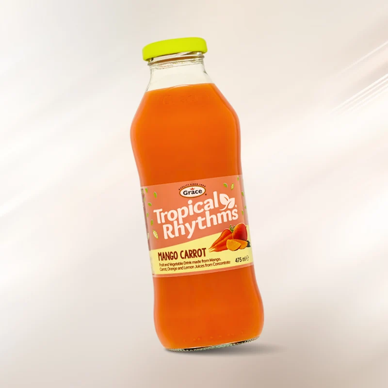 Tropical Rhythms Mango Karrotte - 475 ml Tropischer Drink