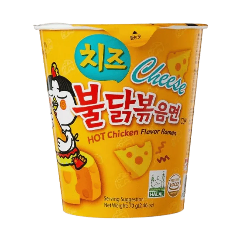 SAMYANG Buldak Cheese Instant Ramen Cup 70G