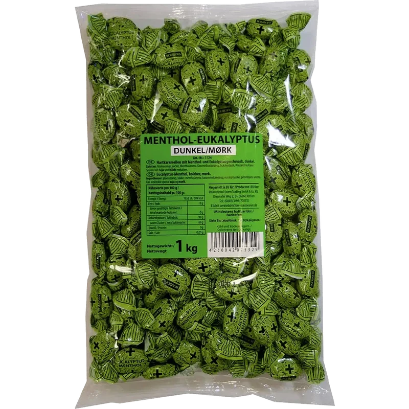 Menthol-Eukalyptus Mørk 1KG BTL