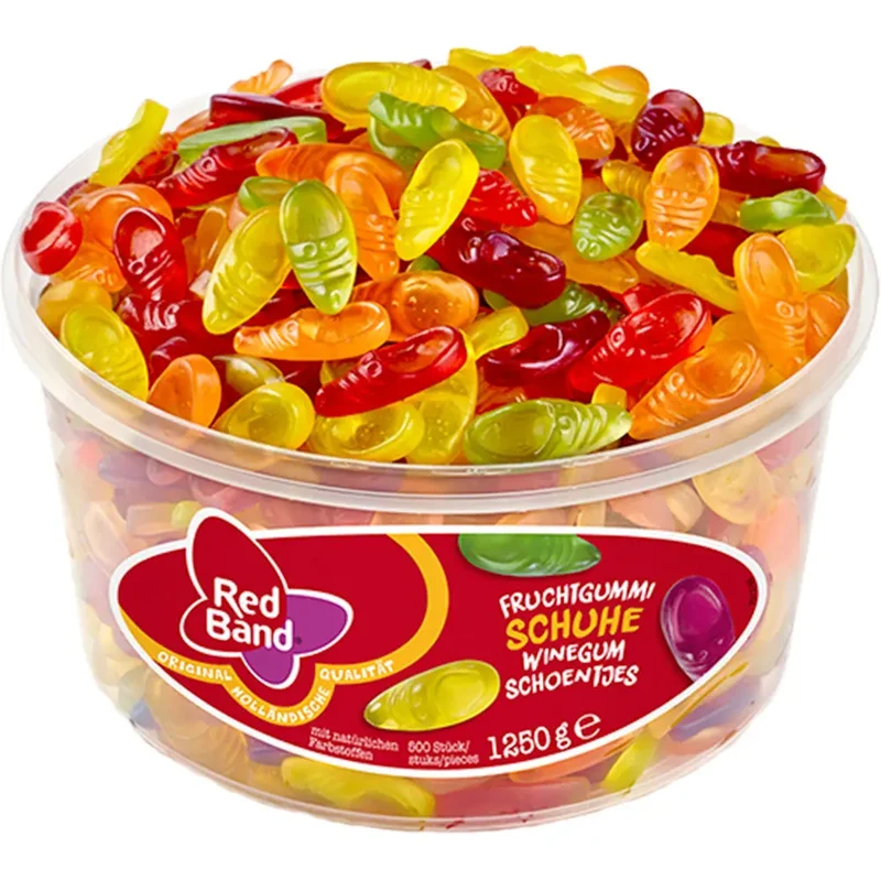 Red Band Fruchtgummi Schuhe 1,25KG DS