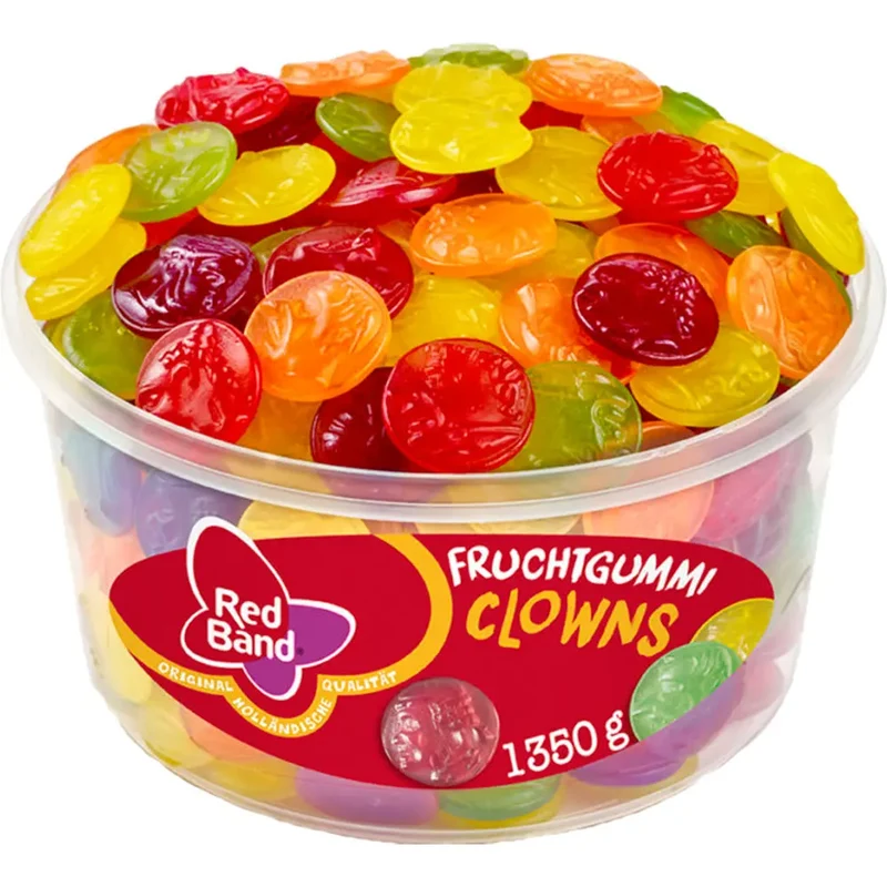 Red Band Fruchtgummi Clowns 1,35KG DS