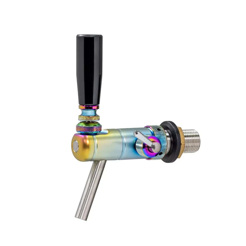 Kompensatorzapfhahn Raffeiner JUNIOR – Edelstahl, Multicolor Matt