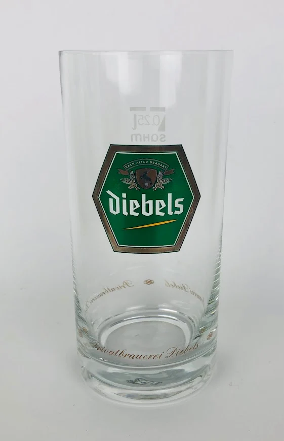 1 x Diebels Alt Glas 0,25l