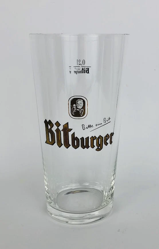 2 x Bitburger Silesia Bier Gläser 0,2l