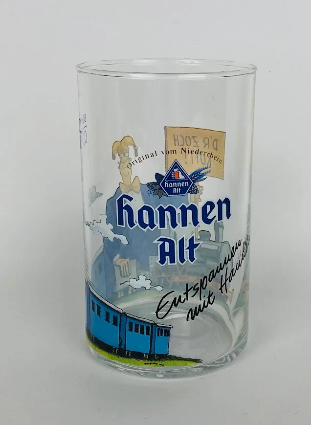 1 x Hannen Alt Biergläser 0,2l "D´R ZOCH KÜTT"