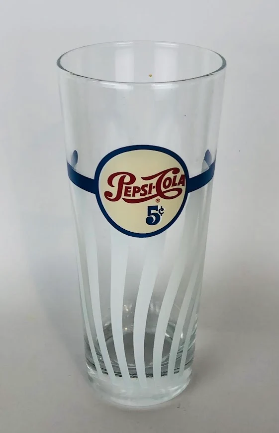 1 x Pepsi Cola Glas Ca. 0,3l