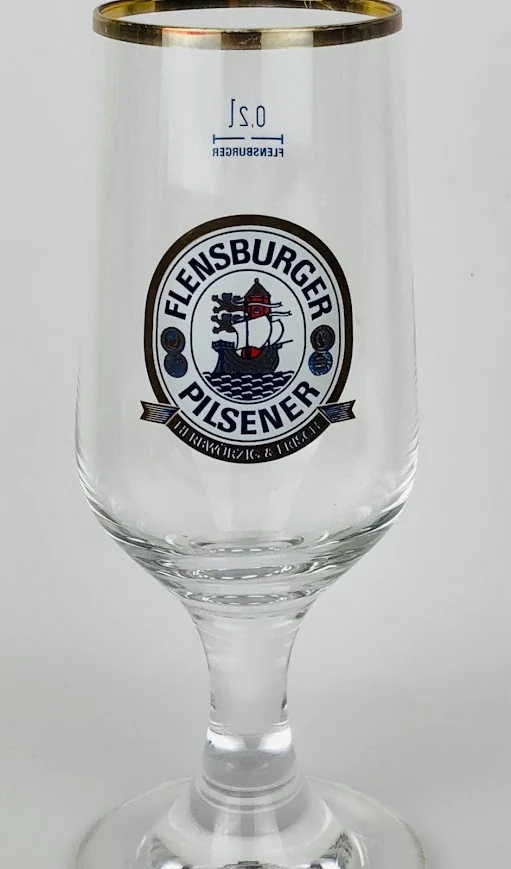 6 x Flensburger Pilsener Gläser 0,2l
