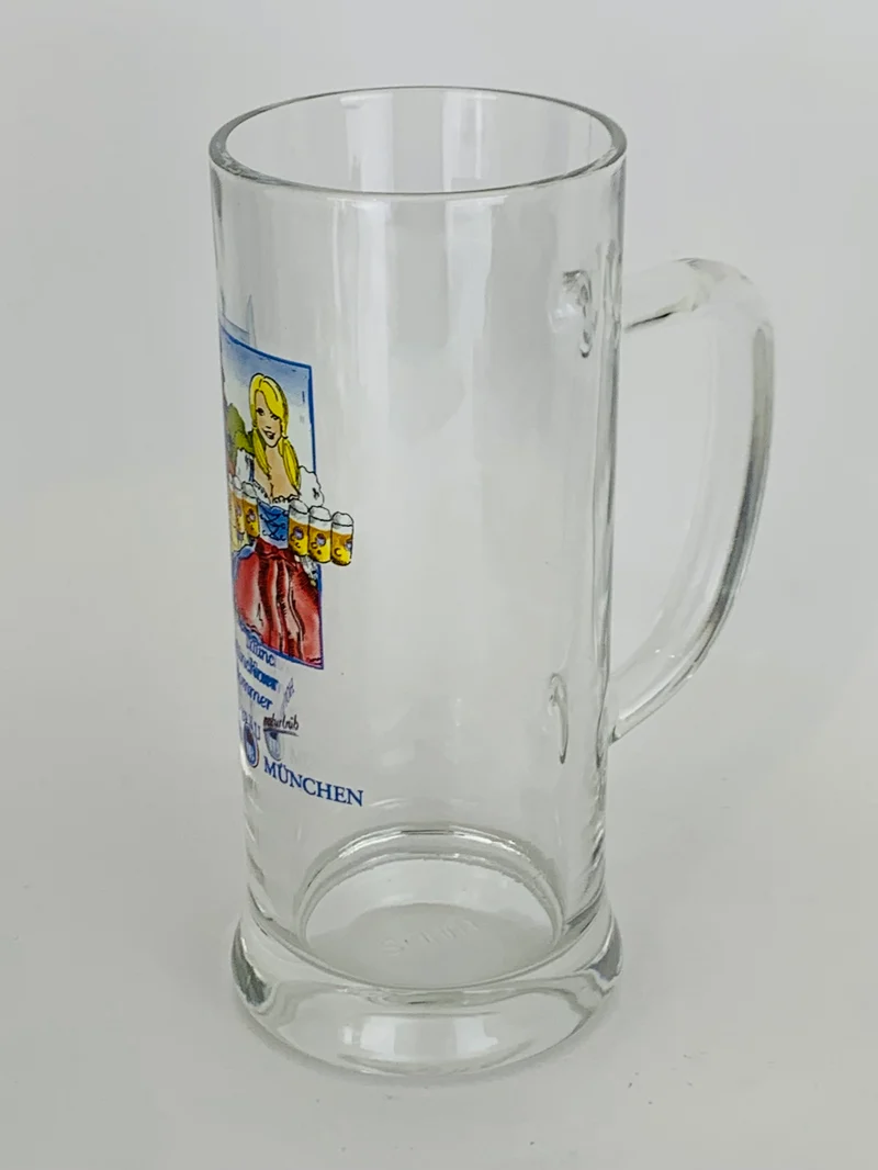 HB Münchner Sommer Bierkrug 0,5l / Oktoberfest Bier krug HOFBRÄU MÜNCHEN