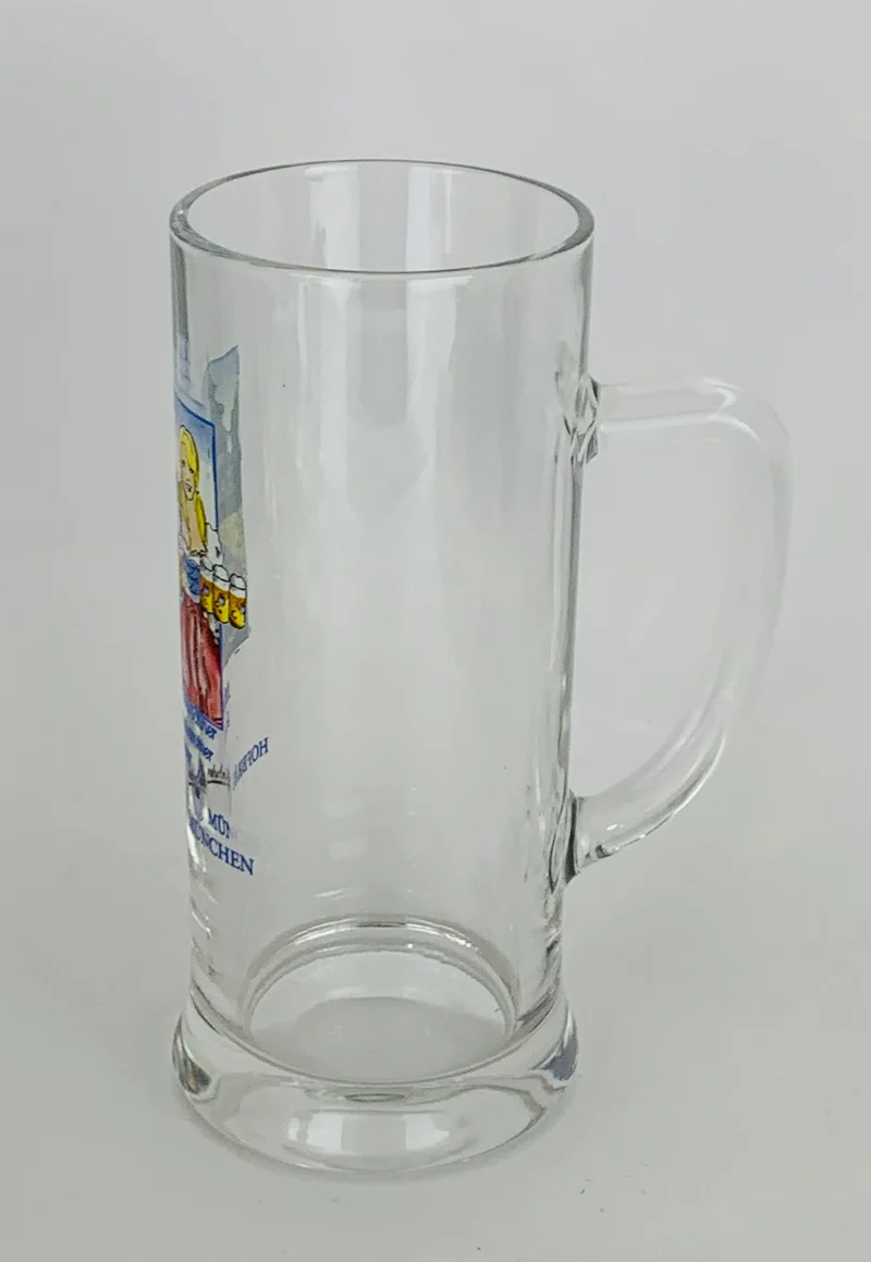 HB Münchner Sommer Bierkrug 0,5l / Oktoberfest Bier krug HOFBRÄU MÜNCHEN