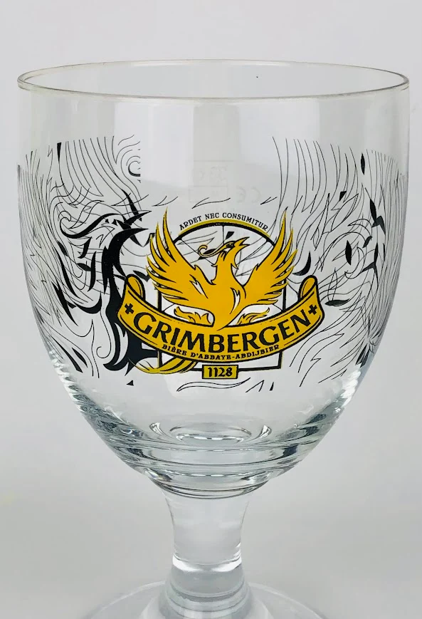 1 x Grimbergen Glas 0,33l