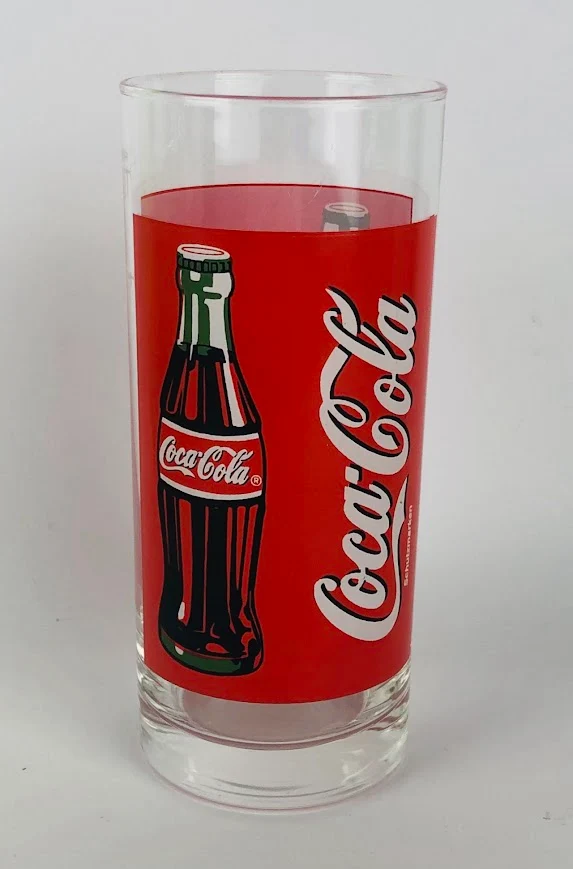 1 x Coca Cola Glas 0,25l