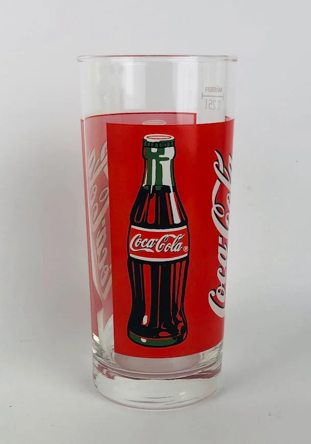 1 x Coca Cola Glas 0,25l