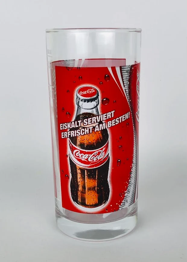 1 x Coca Cola Glas 0,25l