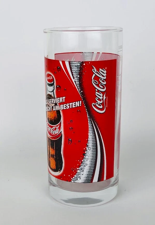 1 x Coca Cola Glas 0,25l
