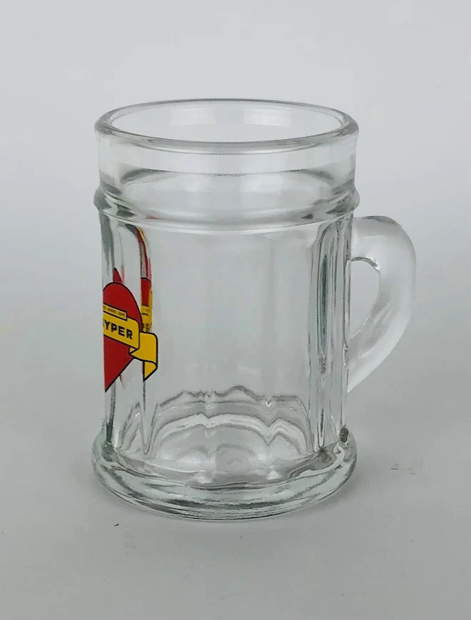 3 x De Kuyper Shot Krug 4cl