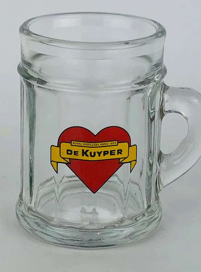 2 x De Kuyper Shot Krug 4cl